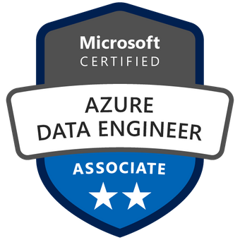 Azure Data Engineer Associate certifiation badge